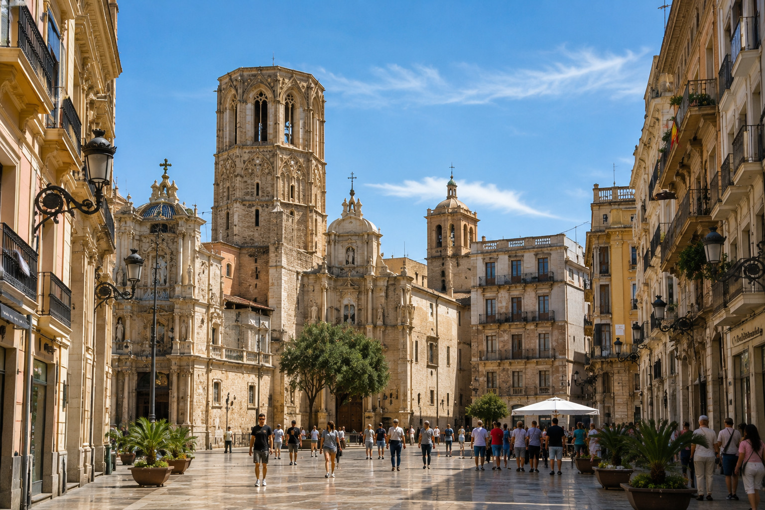 Centro storico di Valencia: Cattedrale e Torre del Miguelete